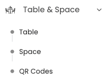resturant table setup image
